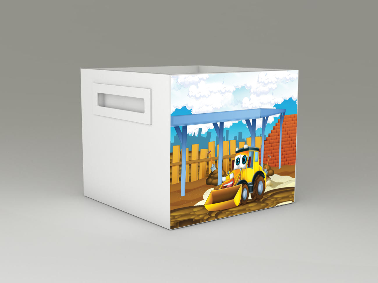 Becks úložný box na hračky  Digger